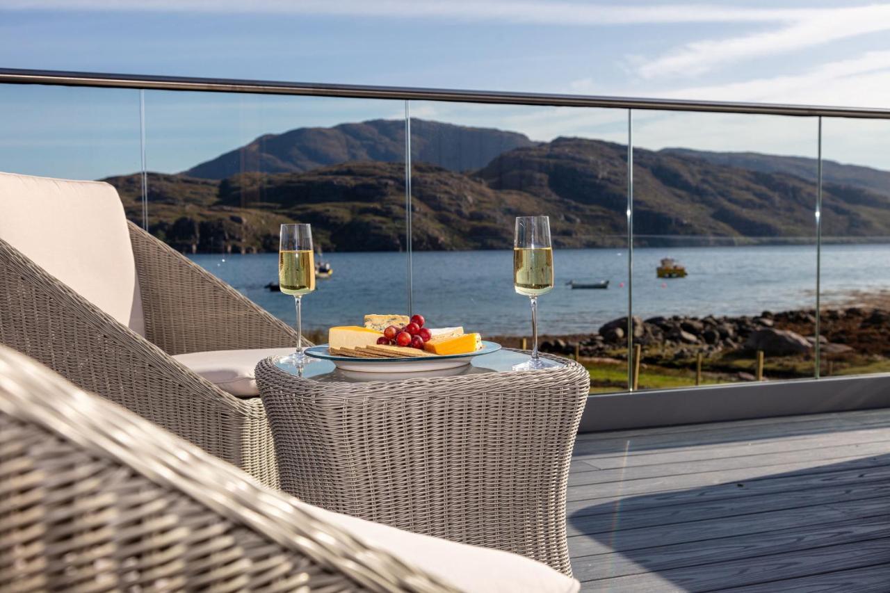 Birches Lodge With Hot Tub Dundonnell Экстерьер фото