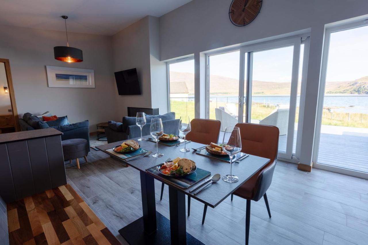 Birches Lodge With Hot Tub Dundonnell Экстерьер фото